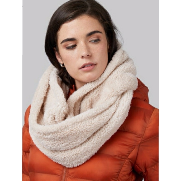 32° Degrees Faux Double Sided Plush Sherpa Infinity Warm Winter Long Scarf  OS - Picture 11 of 15